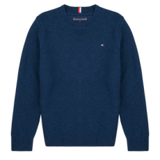 Tommy Hilfiger Pulóverek LAMBSWOOL CN SWEATER Tengerész 10 éves