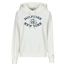 Tommy Hilfiger Pulóverek MDRN REG VARSITY HOODIE Fehér EU M
