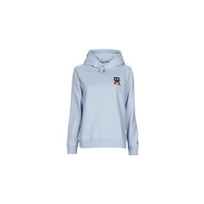Tommy Hilfiger Pulóverek REG MONOGRAM EMB HOODIE Kék EU S női pulóver, kardigán