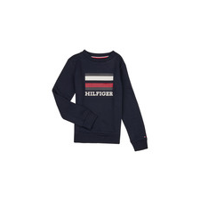 Tommy Hilfiger Pulóverek TH LOGO SWEATSHIRT Tengerész 16 éves gyerek pulóver, kardigán
