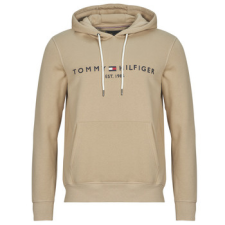 Tommy Hilfiger Pulóverek TOMMY LOGO HOODY Barna EU S férfi pulóver, kardigán