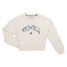 Tommy Hilfiger Pulóverek TOMMY VARSITY SWEATSHIRT Fehér 8 éves gyerek pulóver, kardigán