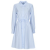 Tommy Hilfiger Rövid ruhák ITHAKA KNEE SHIRT-DRESS LS Kék FR 38