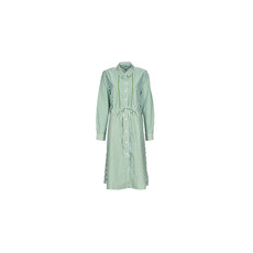 Tommy Hilfiger Rövid ruhák ORG CO STRIPE MIDI SHIRT-DRESS Fehér FR 38