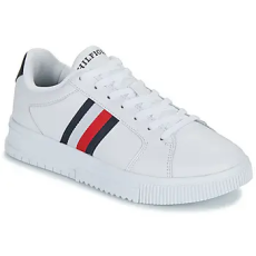 Tommy Hilfiger Rövid szárú edzőcipők SUPERCUP LTH STRIPES ESS Fehér 42