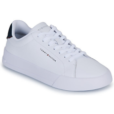 Tommy Hilfiger Rövid szárú edzőcipők TH COURT LTH DETAIL ESS Fehér 43 férfi cipő