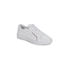 Tommy Hilfiger Rövid szárú edzőcipők TOMMY HILFIGER SIGNATURE SNEAKER Fehér 42 női cipő