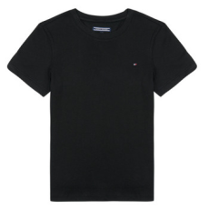 Tommy Hilfiger Rövid ujjú pólók BOYS BASIC CN KNIT S/S Fekete 10 éves