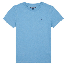 Tommy Hilfiger Rövid ujjú pólók BOYS BASIC CN KNIT S/S Kék 10 éves