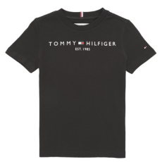 Tommy Hilfiger Rövid ujjú pólók ESSENTIAL TEE S/S Fekete 5 éves
