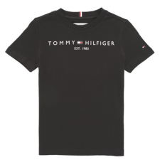 Tommy Hilfiger Rövid ujjú pólók ESSENTIAL TEE S/S Fekete 6 éves gyerek póló