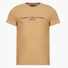 Tommy Hilfiger Rövid ujjú pólók LOGO TEE Bézs EU M