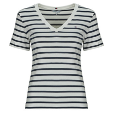 Tommy Hilfiger Rövid ujjú pólók SLIM CODY V-NK SS Fehér EU L női póló