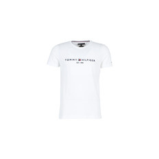 Tommy Hilfiger Rövid ujjú pólók TOMMY FLAG HILFIGER TEE Fehér EU M
