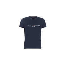 Tommy Hilfiger Rövid ujjú pólók TOMMY FLAG HILFIGER TEE Tengerész EU XL