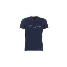 Tommy Hilfiger Rövid ujjú pólók TOMMY FLAG HILFIGER TEE Tengerész EU XXL férfi póló
