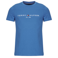 Tommy Hilfiger Rövid ujjú pólók TOMMY LOGO TEE Kék EU S