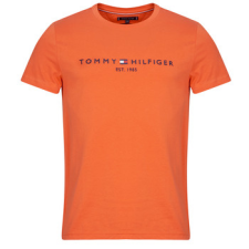 Tommy Hilfiger Rövid ujjú pólók TOMMY LOGO TEE Narancssárga EU S férfi póló