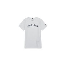 Tommy Hilfiger Rövid ujjú pólók U HILFIGER ARCHED TEE Fehér 6 éves
