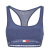 Tommy Hilfiger Sport melltartók RACERBACK BRALETTE (EXT.SIZES) Tengerész EU S