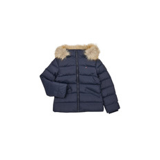 Tommy Hilfiger Steppelt kabátok ESSENTIAL DOWN FUR HOOD JACKET Tengerész 10 éves
