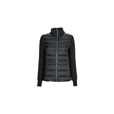 Tommy Hilfiger Steppelt kabátok KNIT MIX DOWN JACKET Fekete EU M női dzseki, kabát