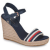 Tommy Hilfiger Szandálok / Saruk CORPORATE WEDGE Tengerész 40
