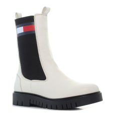 Tommy Hilfiger TJW Long Chelsea fehér női csizma Méret:37 női csizma, bakancs