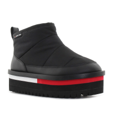 Tommy Hilfiger TJW Nylon Flatform fekete női bokacsizma Méret:40