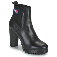 Tommy Jeans Bokacsizmák Essentials High Heel Boot Fekete 38 női csizma, bakancs