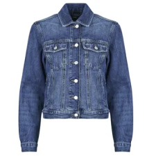 Tommy Jeans Farmerkabátok CLASSIC TRUCKER EXT BJ8038 Kék EU M női dzseki, kabát