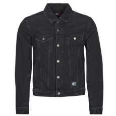 Tommy Jeans Farmerkabátok RYAN RGLR TRCKR FLG EI6081 Fekete EU L