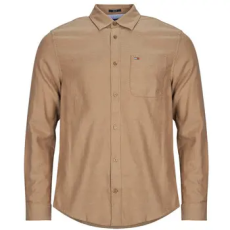 Tommy Jeans Hosszú ujjú ingek TJM REG FLANNEL SHIRT EXT Bézs EU M