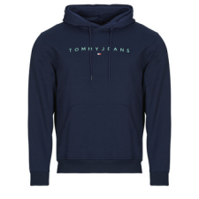Tommy Jeans Pulóverek TJM REG LINEAR LOGO HOODIE EXT Kék EU XL férfi pulóver, kardigán