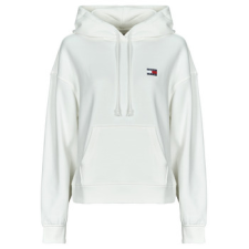 Tommy Jeans Pulóverek TJW BXY BADGE HOODIE EXT Fehér EU L női pulóver, kardigán
