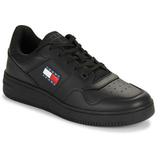 Tommy Jeans Rövid szárú edzőcipők TJM RETRO BASKET ESS Fekete 42 férfi cipő