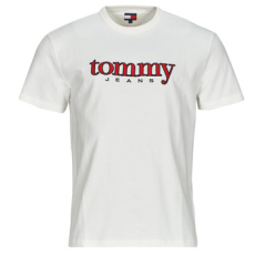 Tommy Jeans Rövid ujjú pólók TJM REG APPLIQ GRAPHIC SS T EXT Fehér EU L