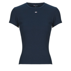 Tommy Jeans Rövid ujjú pólók TJW SLIM ESSENTIAL RIB SS Tengerész EU L