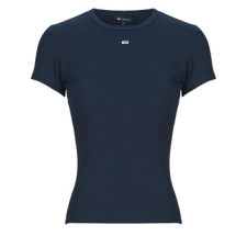 Tommy Jeans Rövid ujjú pólók TJW SLIM ESSENTIAL RIB SS Tengerész EU M női póló