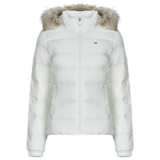 Tommy Jeans Steppelt kabátok TJW BASIC HOODED DOWN JACKET EXT Fehér EU XXS