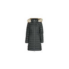Tommy Jeans Steppelt kabátok TJW ESSENTIAL HOODED DOWN COAT Fekete EU S