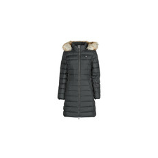 Tommy Jeans Steppelt kabátok TJW ESSENTIAL HOODED DOWN COAT Fekete EU XS női dzseki, kabát