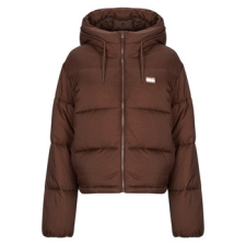 Tommy Jeans Steppelt kabátok TJW HOODED PUFFER JACKET Barna EU M női dzseki, kabát