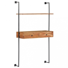  tömör akácfa fali pult 90 x 40 x 170 cm bútor