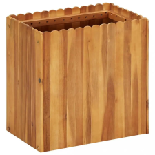  tömör akácfa kerti magaságyás 50 x 30 x 50 cm kerti tárolás