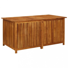  Tömör akácfa kerti tárolóláda 150 x 80 x 75 cm kerti tárolás
