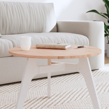  tömör bükkfa kerek asztallap Ø60 x 1,5 cm bútor