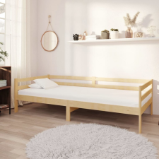  Tömör fenyőfa dívány matraccal 90 x 200 cm bútor