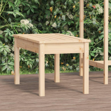 tömör fenyőfa kerti pad 80x44x45 cm kerti bútor