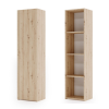  Tömör könyvespolc LONI 160x40 cm - szín Artisan tölgyfa